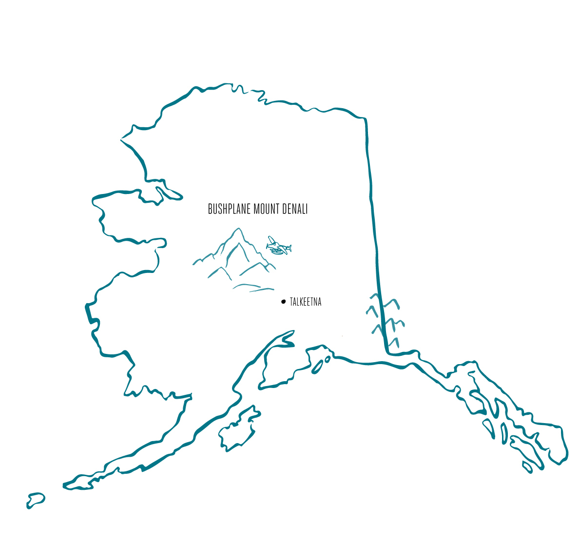 Bushplane Mount Denali